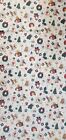 Christmas Holidays Theme White Multicolor Print Cotton Fabric   44 Wide 1 Yard
