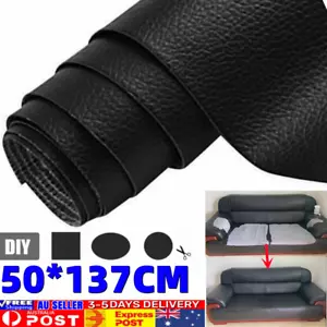 Thick Patches Repair Fabric Self Adhesive Faux Leather Vinyl Sticker Waterproof - Picture 1 of 18