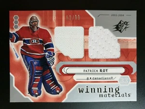 2003-04 SPx Winning Materials WM-RY Patrick Roy #52/99 - Bild 1 von 2