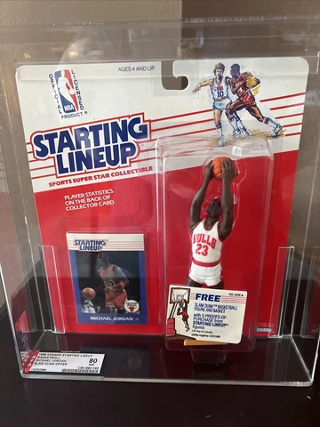 1988 Michael Jordan Kenner Starting Lineup Slam Dunk Offer AFA 80 C-80 B-80 F-85 Cover