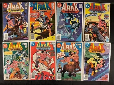Lot of 31 Arak, Son of Thunder btw #4-38 & Annual #1 DC Comics 1981-84 VF - Image 1 of 4