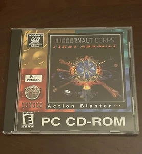Juggernaut Corps First Assault Action Blaster Full Version X PC GAME RARE FIND - Picture 1 of 5