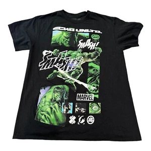 Ecko Unltd. Camiseta Hulk Smash Marvel Collaboration Negra y Verde Talla M - Imagen 1 de 5
