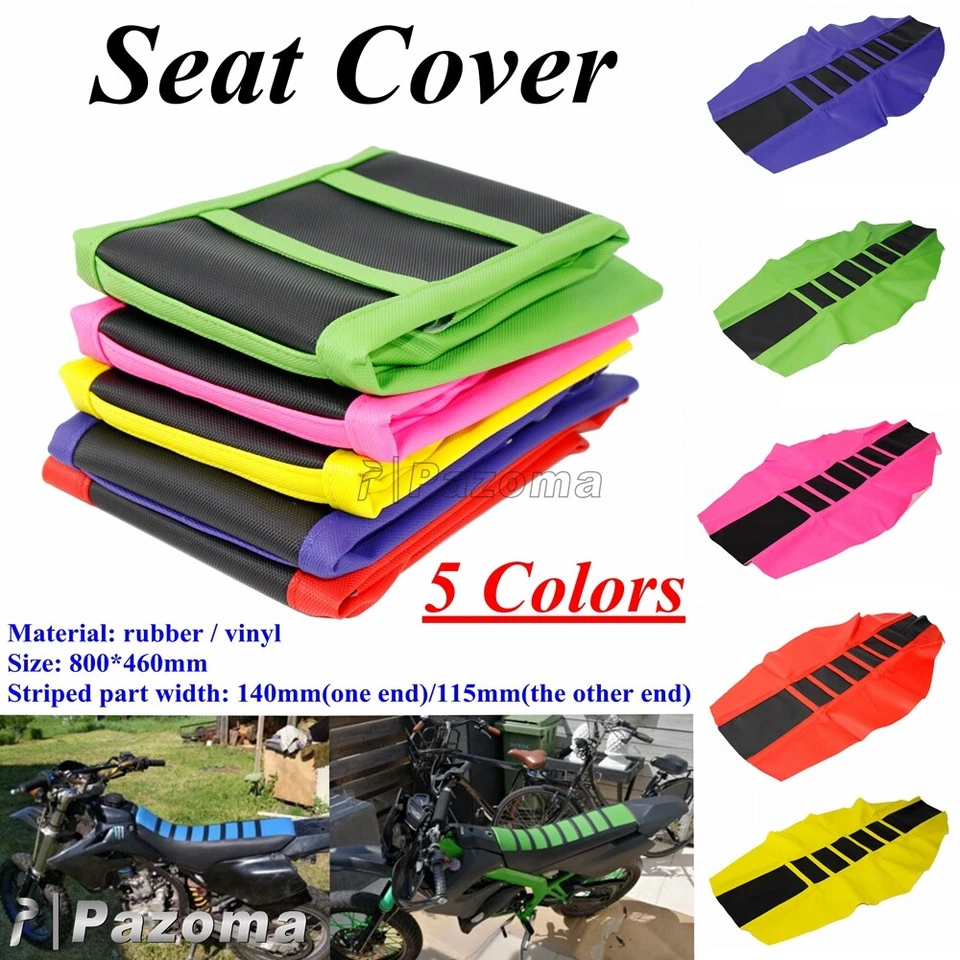 Чехол на сиденье сцепления Gripper Soft MX резиновый Dirt Bike Enduro для SF CRF KLR KLX - Изображение 1 из 4
