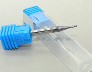 1x HRC55 2Flute Diam1.5mm*4mmSHK Metric Carbide Square Endmills Cutting Tools - Imagen 1 de 3