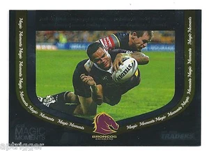 2014 NRL Traders Magic Moments (SR 2013 / 10 ) BRONCOS - Picture 1 of 1