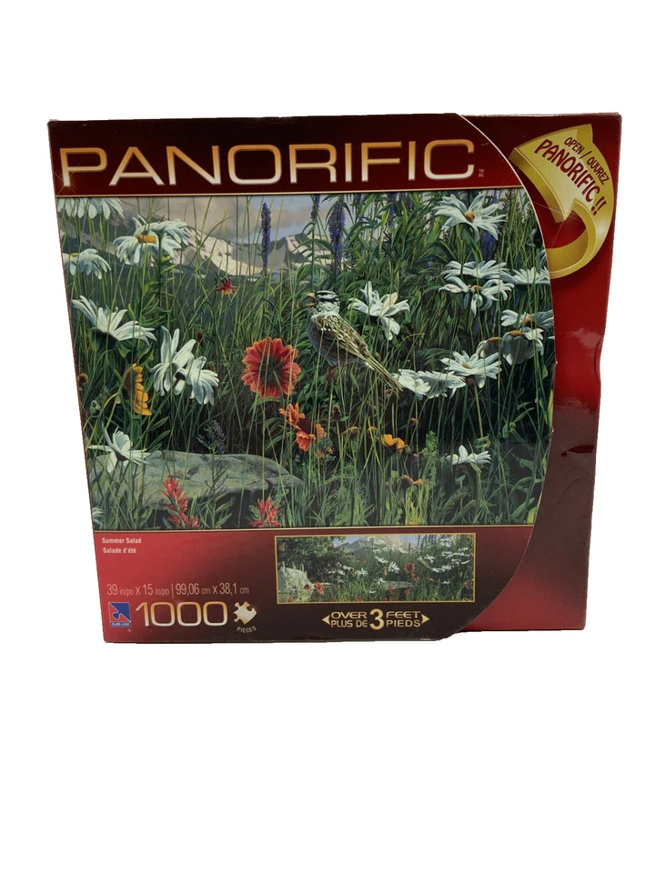 Panorific 1000 Piece Jigsaw Puzzle Old Stone Bridge 39 by 15 Inches