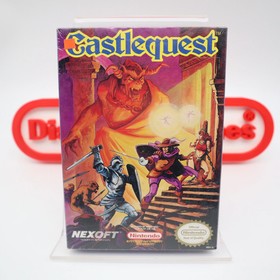NES Nintendo Game CASTLEQUEST / CASTLE QUEST - NEW & Factory Sealed with H-Seam!