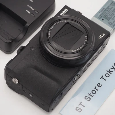 [Mint] Canon PowerShot G5X Mark II Compact Camera w/Battery charger Tested - Image 1 of 4