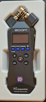 Zoom H1 essential with Hosa Technology Drive, Ansmann Charger and Lexar Adapter - Image 1 of 3