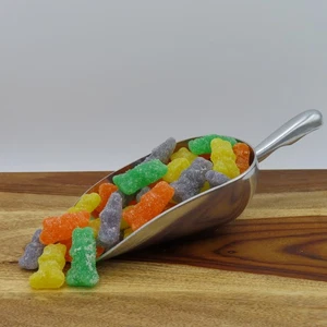 Beulah's Sour JuJu Hasen, 1 Pfund Paket, 60 Stück Süßigkeiten - Bild 1 von 1
