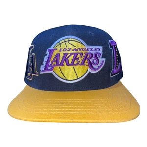 Pro Standard schwarz gelb NBA Los Angeles Lakers Varsity Champions Snapback Cap - Bild 1 von 7