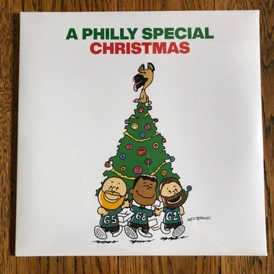 2022 A Philly Special Christmas Philadelphia Eagles Vinyl Record Green Free Ship - Image 1 of 2
