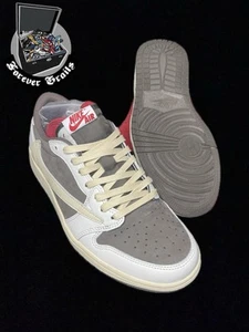 Size 9 - Jordan 1 Low OG x Travis Scott Reverse Mocha - Picture 1 of 15
