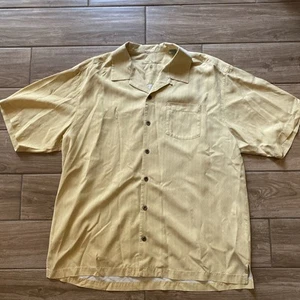 Tommy Bahama Mens Size XL Shirt 100% Silk Hawaiian Casual Button Up Short Sleeve - Picture 1 of 7