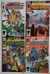 Marvel 1987 G.i. Joe and the Transformers Complete Limited Series + Universe #1 - Picture 1 of 5