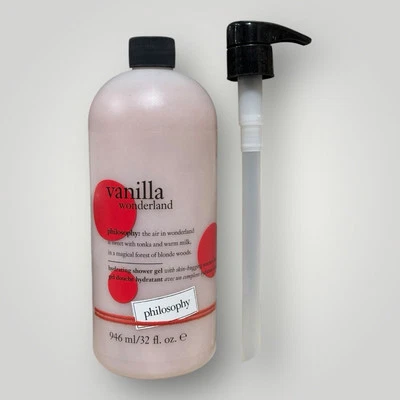 Philosophy Vanilla Wonderland Shampoo,Shower Gel & Bubble Bath 32 oz + Pump - Image 1 of 2
