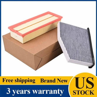 Air Cabin Filters (2 Total) Kit For Volkswagen Jetta Passat Tiguan Beetle CC GTI Foto 1 de 4