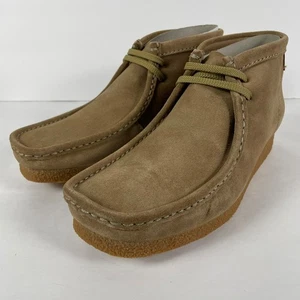 Clarks Shacre Boot, Herren 10M, Wildleder Knöchel hellbraun NEU - Bild 1 von 16