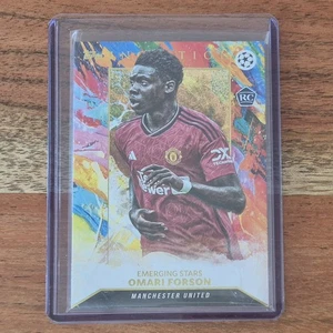 Topps Inception UCC 2023-24 Omari Forson Emerging Stars Base Rookie Man United - Bild 1 von 2