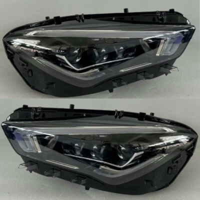 For Mercedes Benz W118 CLA35 CLA45 CLA200 two Left+right LED Headlight 2020-2024 - Image 1 of 4