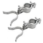 2Pcs Chain Link Fence Gate Latch With Padlock Hole Latch To Gate Post- Ensuring
