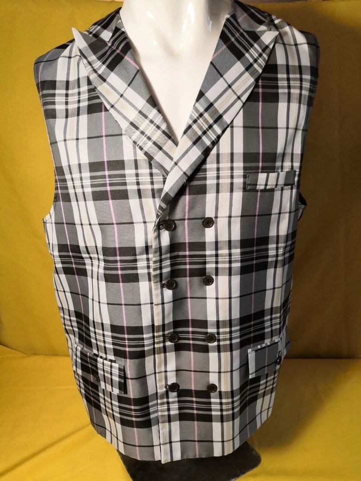 Original E.J. Samuel Floral Size 44R Formal VEST Waistcoat Man ST24 - Image 1 of 4