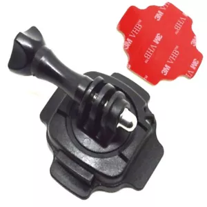 360 Degree Rotating Helmet Mount Bracket Stand For GoPro Hero 13 12 11 10 9 8 - Picture 1 of 1
