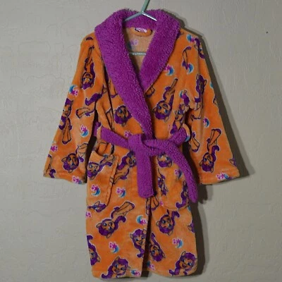 My Little Pony Robe Girls Orange Sunny Starscout Fleece Belt Closure Hang Tag - Image 1 of 4