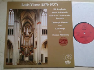Vierne Iii.symphonie/Piéces De Fantaisie Schoener Klais-Orgel Dom At Altenberg - Picture 1 of 2