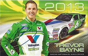 HANDSIGNIERT 2013 Trevor Bayne #6 Valvoline Ford Fusion (Bundesweite Serie) Roush - Bild 1 von 2