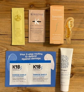 Lote de 5 productos para el cabello, K18, Kerastate, Oribe, Briogeo, tamaño de muestra - Imagen 1 de 2