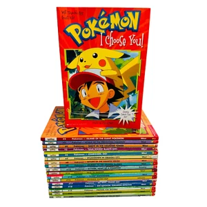Vintage Pokemon Scholastic Books x 18 - 1999-2000 Bulk Lot - Picture 1 of 5