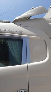 2-teilig 3D gepresste Edelstahl Turpfosten App. passend für Scania 1998-2016 - Afbeelding 1 van 1