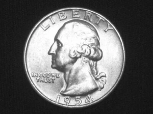 1954-D Washington Quarter --- Choice Uncirculated - Picture 1 of 12