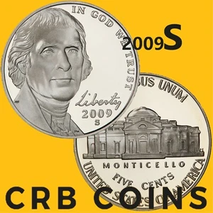 2009-S Proof Jefferson Nickel - Proof (PR) KM#381 - N09S - Picture 1 of 4