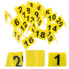  20 Pcs Restaurant Number Plate Table Numbers Markers Floor Multifunction