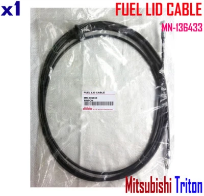 Cable de tapa de combustible para Mitsubishi Triton liberación de puerta de combustible parte No. MN-136433 Foto 1 de 3