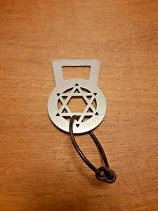 Flaschenöffner mit Biersternl Edelstahl - Bild 1 von 3