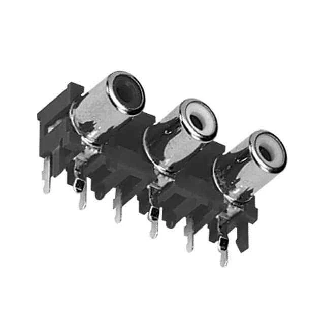 CONN RCA JACK MONO 3.2MM R/A - Image 1 of 1