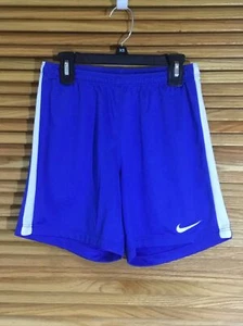 Nike Youth Size Small Blue / White 6” Athletic Shorts YS-789 - Picture 1 of 4