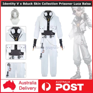 Identity V x Bduck Skin Collection Prisoner Luca Balsa Cosplay Costume Halloween - Picture 1 of 24