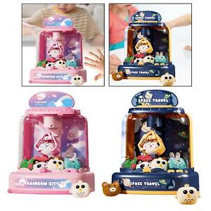 Novelty Kids Small Claw Machine Party Favors Doll Machine with Sounds for 6 7 8