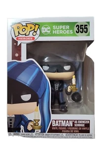 DC Holiday Batman as Ebenezer Scrooge Pop #355 Funko Pop DC Super Heroes 2020 - Foto 1 di 6