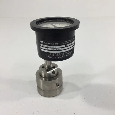 3D Instruments 25562-15E21 Gauge 0-15PSI With Diaphragm - Image 1 of 4