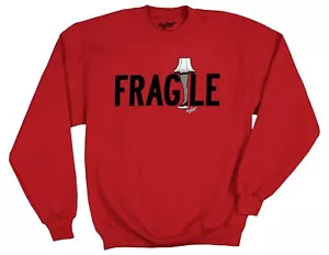 A Christmas Story Fragile Leg Lamp Graphic Sweater | S - Picture 1 of 1