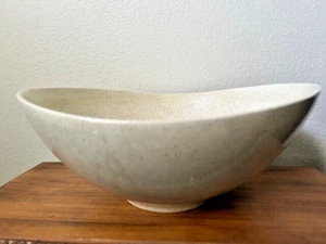 Antiques, Art Pottery, Mid-Century Modern, Bowl, Redwing, speckled, c1959, USA - Picture 1 of 11