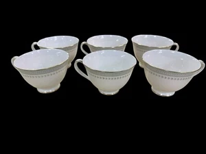 ROYAL DOULTON BERKSHIRE PATTERN CUPS SET OF 6 - Picture 1 of 8