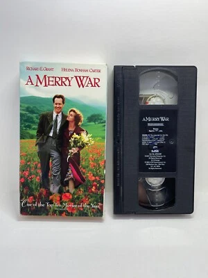 A Merry War VHS 1999 Richard E. Grant, Helena Bonham Carter, Wickedly Clever - Image 1 of 4