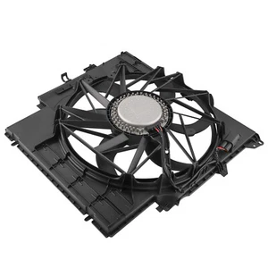 Electric Radiator Cooling Fan Assembly for BMW X3 F25/X4 F26 L4 2013-2018 - Picture 1 of 12